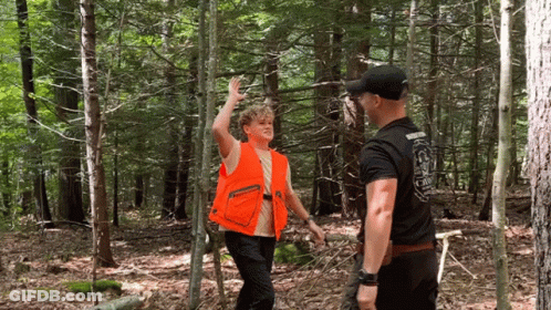 Man In Black Vest Saying Tactical GIF