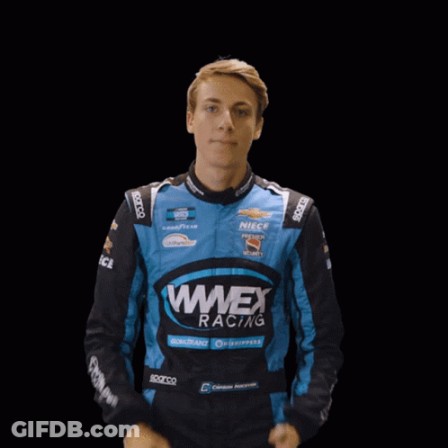 Man In Blue And Black Jacket Saying Niece GIF