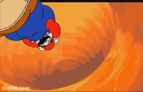 Man In Blue And Red Suit GIF