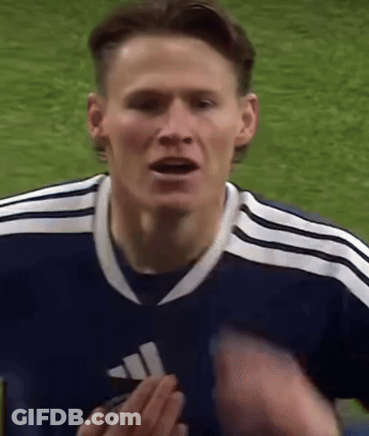 Man In Blue And White Adidas Shirt GIF