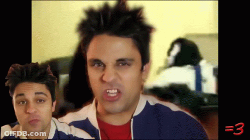 Man In Blue And White Jacket Number 3 GIF