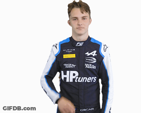 Man In Blue And White Jacket Saying HP Tuners GIF