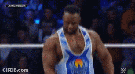 Man In Blue And White Tank Top GIF
