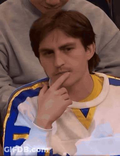 Man In Blue And Yellow Jersey With Letter E GIF