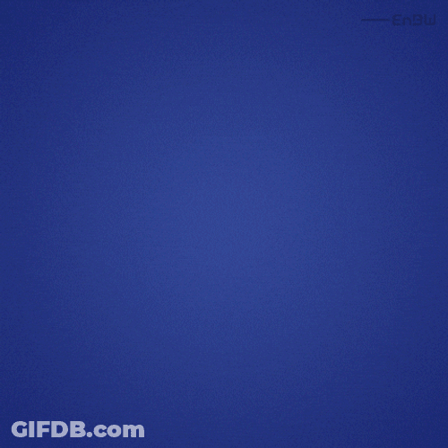 Man In Blue Background Got Surprised Meme GIF