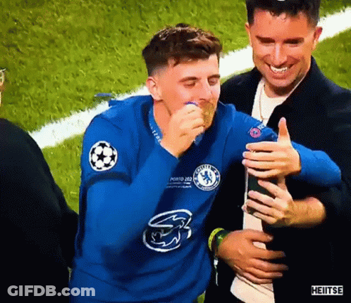 Man In Blue Chelsea Shirt GIF