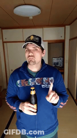 Man In Blue Chicago Jacket GIF