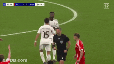 Man In Blue Emirates Shirt Covering Mouth GIF