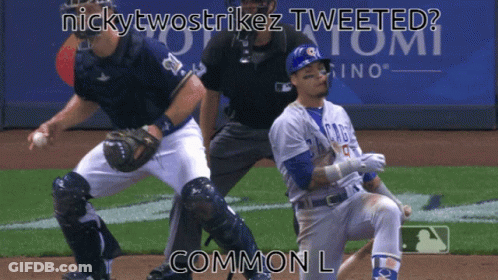 Man In Blue Hat And Shirt GIF
