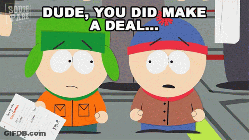 Man In Blue Hat With Red Circle On Head GIF