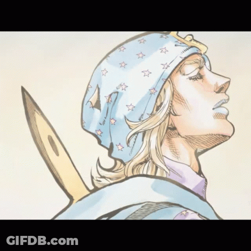 Man In Blue Hat With Stars GIF