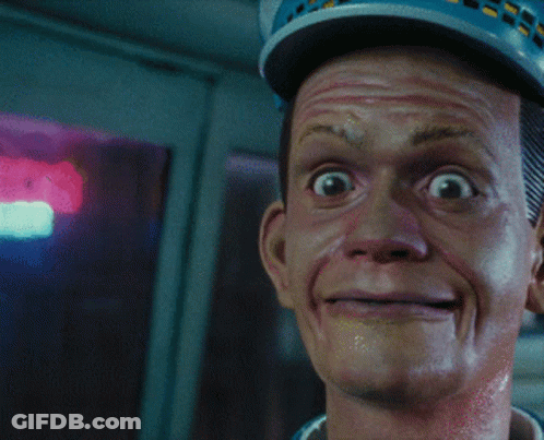 Man In Blue Hat GIF