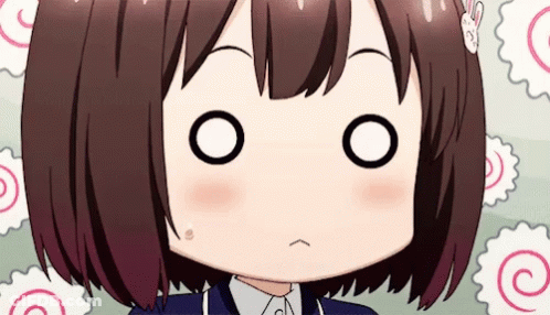 Man In Blue Hoodie And Green Apron Labeled シン GIF