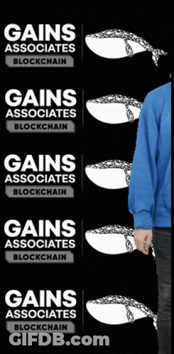 Man In Blue Hoodie Gains Associates GIF