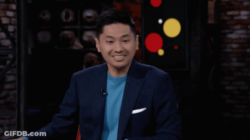Man In Blue Jacket Making Funny Face GIF