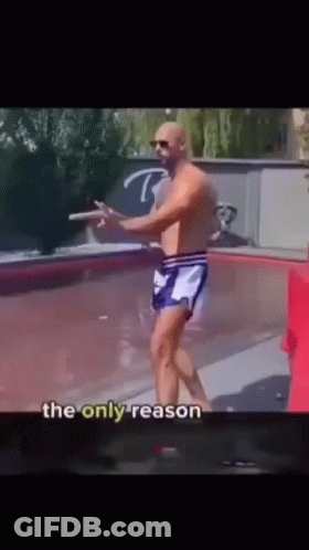 Man In Blue Jacket Saying Happy Birthday GIF