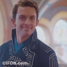 Man In Blue Jacket Smiling At Camera GIF