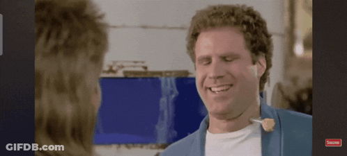 Man In Blue Jacket Smiling Subscribe Button GIF