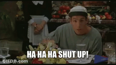Man In Blue Jacket Talking In Store GIF