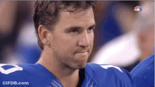 Man In Blue Jacket With Hall Of Fame Patch GIF