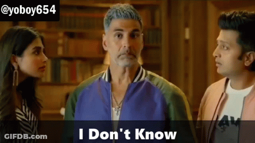 Man In Blue Jacket With Woman And Man In Purple GIF