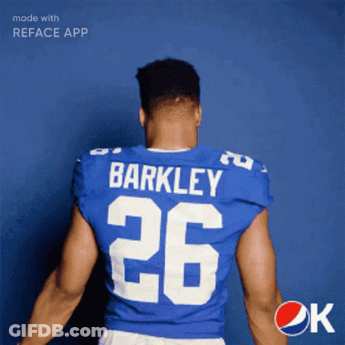 Man In Blue Jersey Barkley 26 GIF