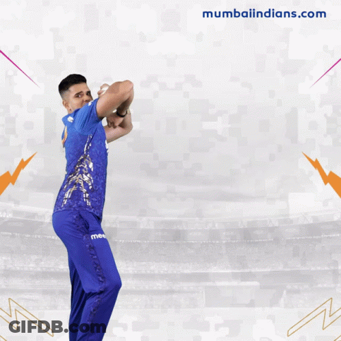 Man In Blue Jersey Left Arm Fa GIF
