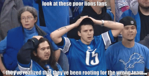 Man In Blue Jersey Number 13 Holding Head GIF