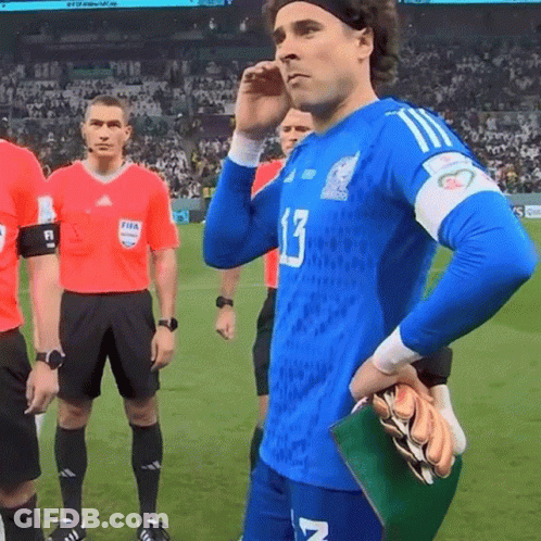 Man In Blue Jersey Number 13 GIF