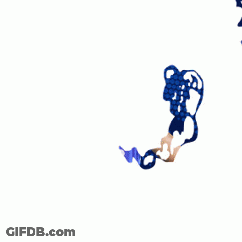Man In Blue Jersey Number 23 GIF
