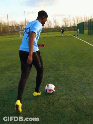 Man In Blue Jersey Number 29 GIF