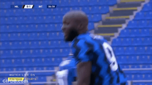 Man In Blue Jersey Number 3 GIF