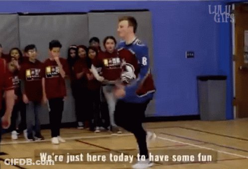 Man In Blue Jersey Number 8 GIF