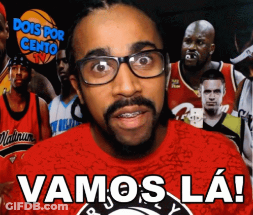 Man In Blue Jersey With Bimbo GIF