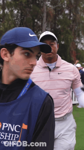 Man In Blue PNC Championship Vest GIF