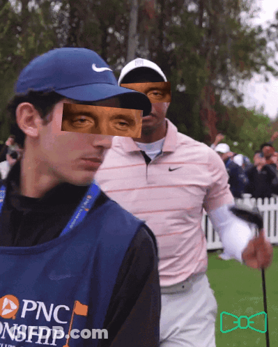 Man In Blue PNC Vest GIF