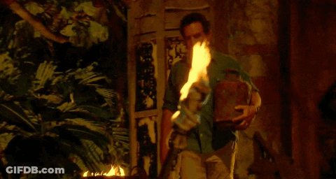 Man In Blue Shirt And Orange White Hat Thumbs Up GIF