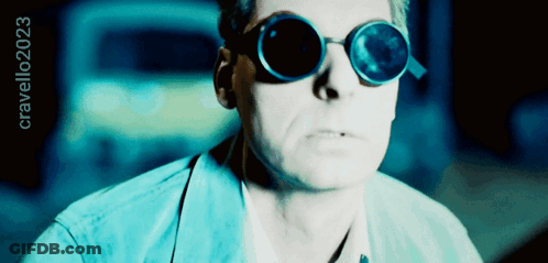 Man In Blue Shirt And Sunglasses Cravello2023 GIF