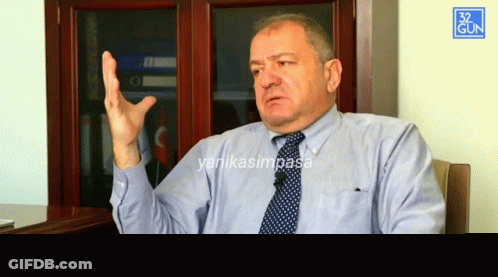 Man In Blue Shirt And Tie GIF