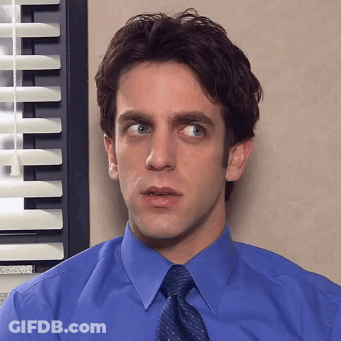 Man In Blue Shirt And Tie GIF