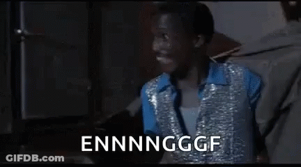 Man In Blue Shirt And Vest Dancing Ennnnggf GIF