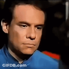 Man In Blue Shirt Close Up GIF