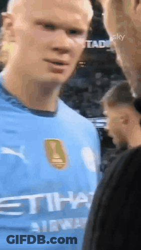 Man In Blue Shirt Etihad Airlines GIF