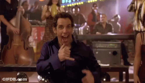 Man In Blue Shirt Giving Thumbs Up GIF
