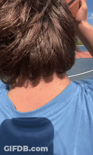Man In Blue Shirt Holding Basketball GIF