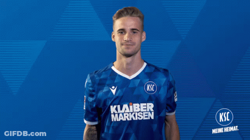 Man In Blue Shirt Klaube Markise GIF