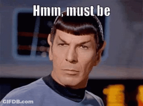 Man In Blue Shirt Making Funny Face GIF