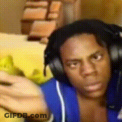 Man In Blue Shirt Making Funny Face GIF