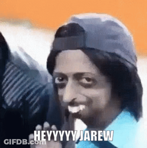 Man In Blue Shirt Making Funny Face GIF