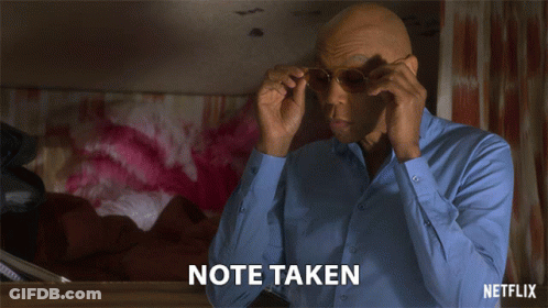 Man In Blue Shirt Note Taken Netflix GIF